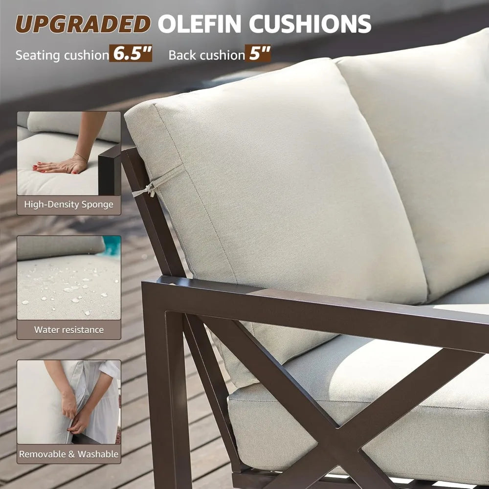 4-Piece Outdoor Patio Furniture Set