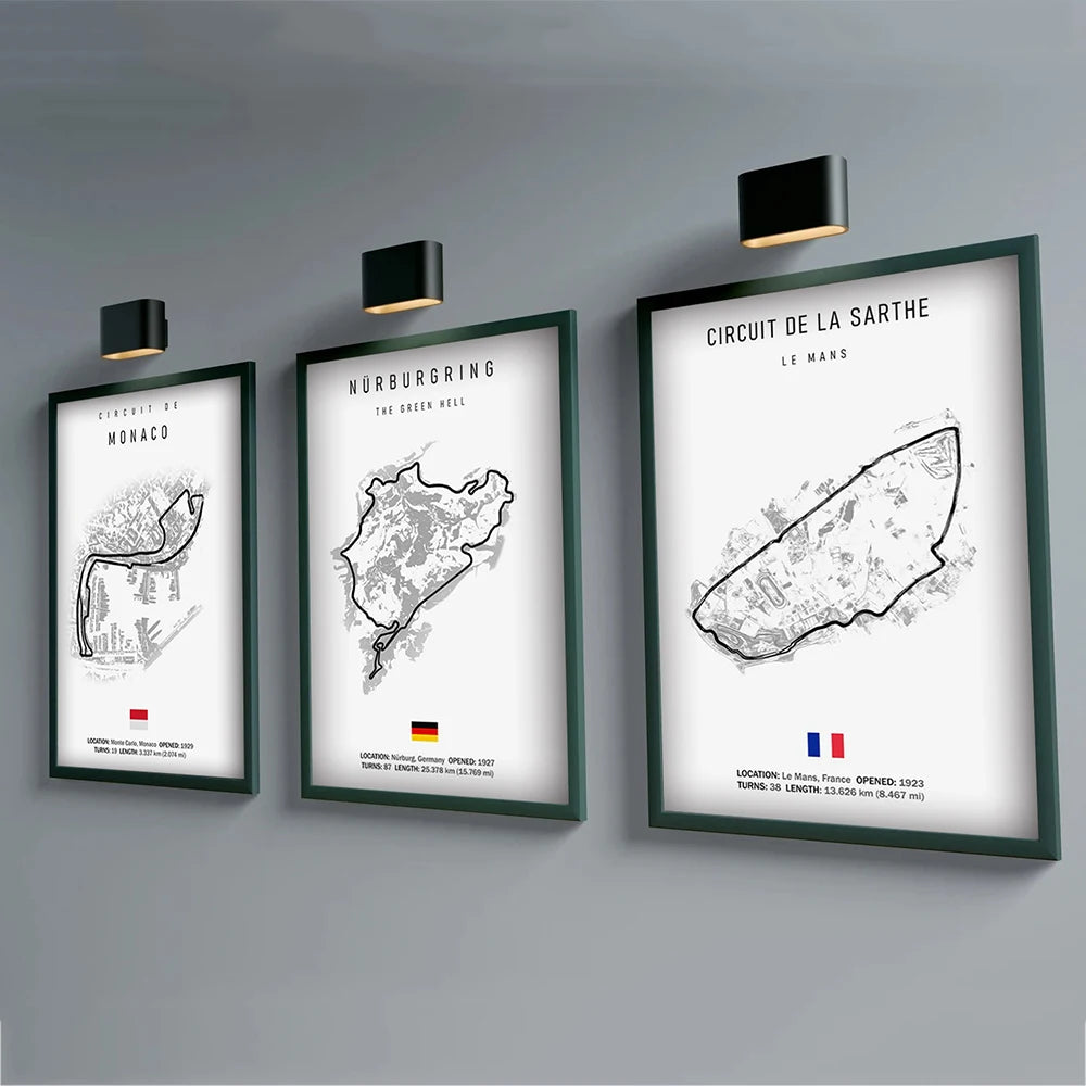 Formula 1 Track Circuit Canva