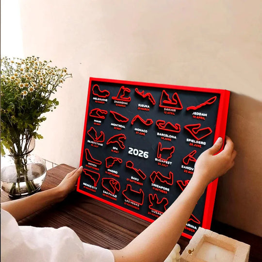 2026 F1 Racing Map