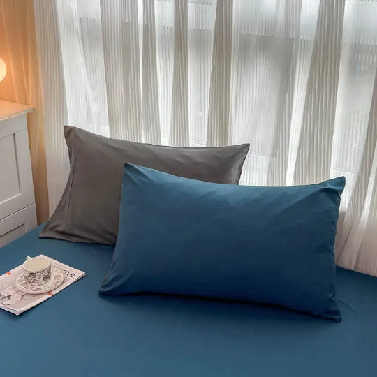 Ultra-Soft 2-Side Brushed Bedding Set – Sheet, Duvet Cover & Pillowcases (All Sizes)