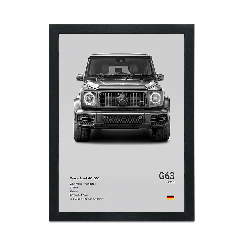 Classic Retro Car Frame