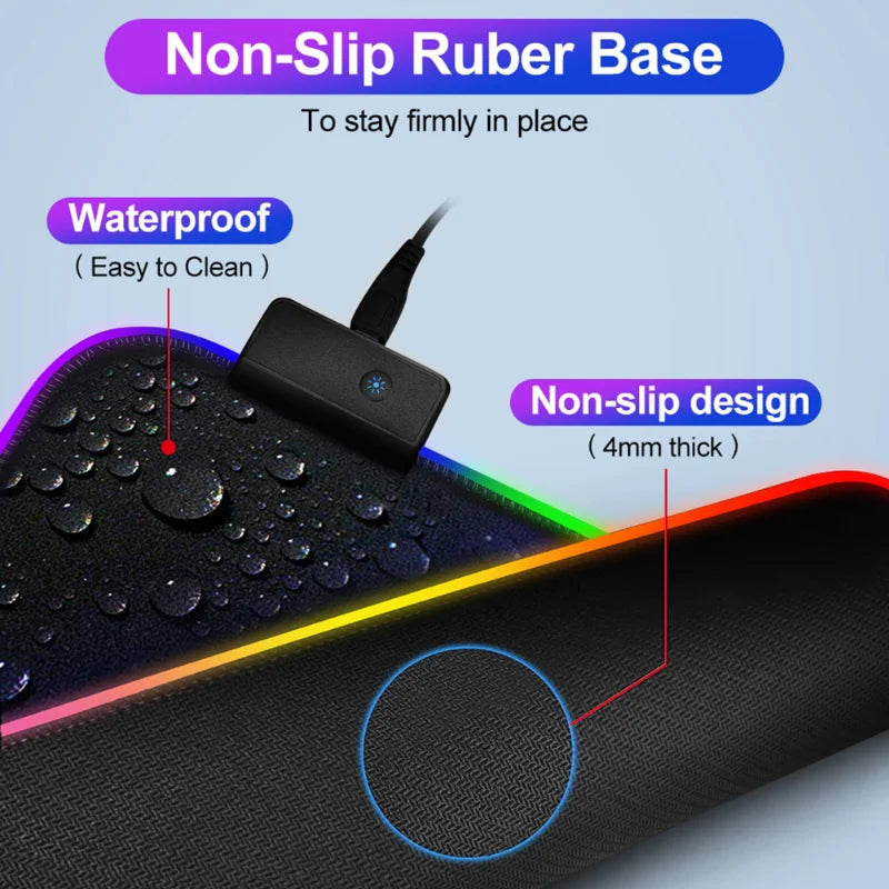 RGB Dragon Mousepad