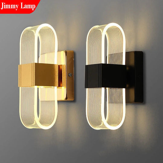Nordic Modern Creative LED Bedroom
