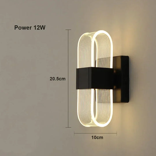 Nordic Modern Creative LED Bedroom