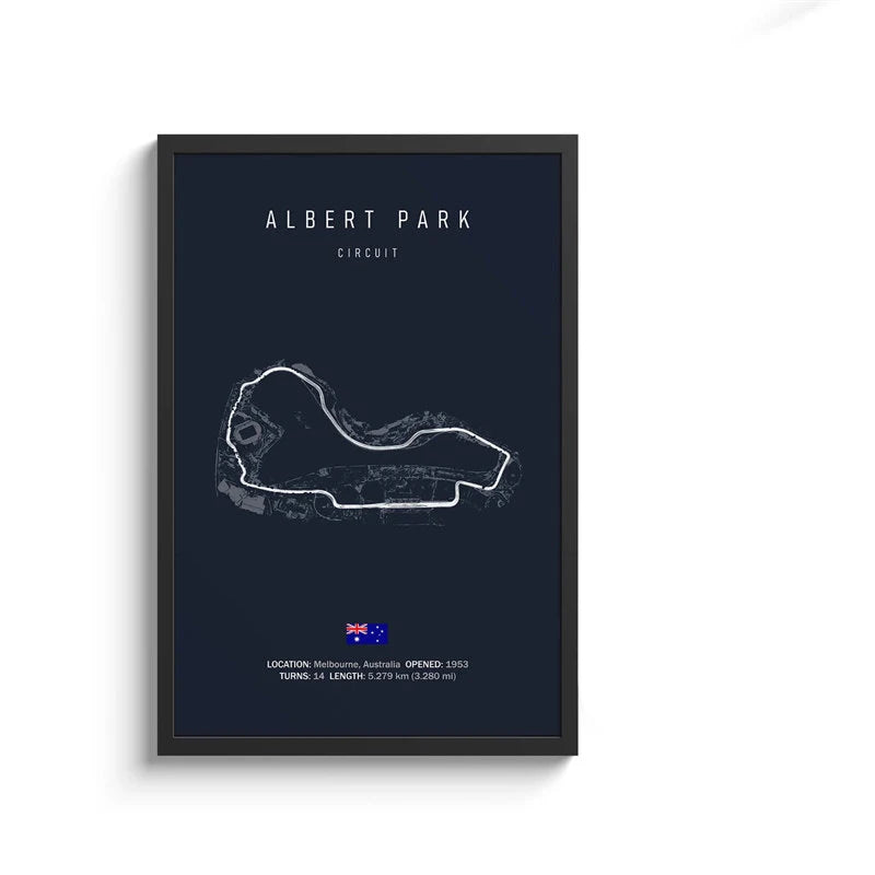 Formula 1 Track Circuit Canva