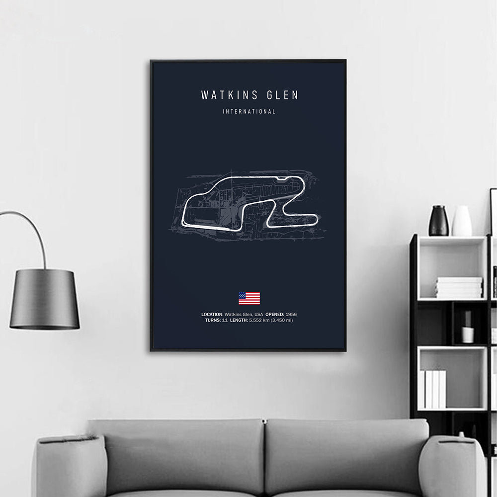 Formula 1 Track Circuit Canva