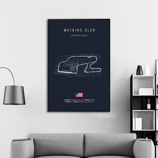 Formula 1 Track Circuit Canva