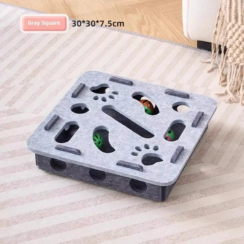 Interactive Cat Puzzle Toy 🐾