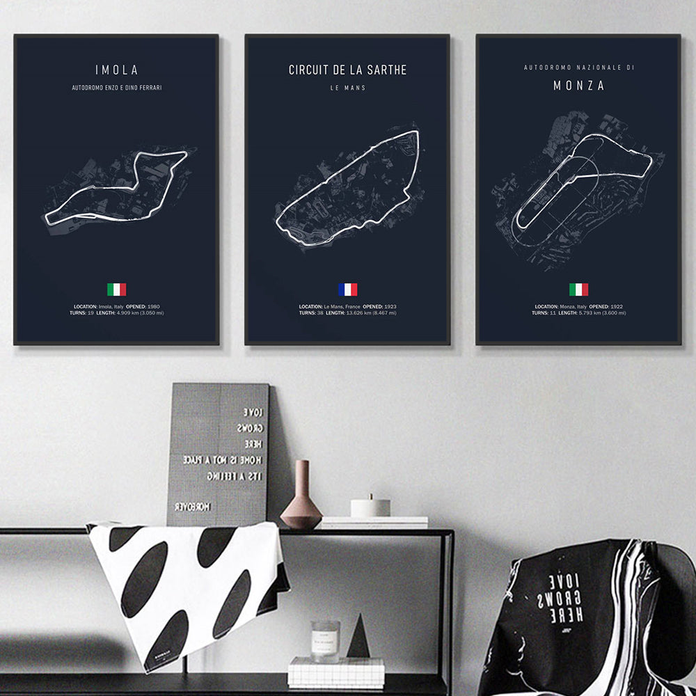 Formula 1 Track Circuit Canva