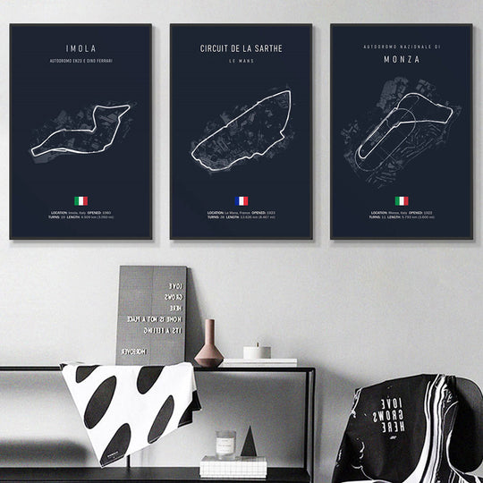 Formula 1 Track Circuit Canva