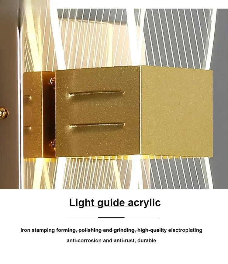 Nordic Modern Creative LED Bedroom