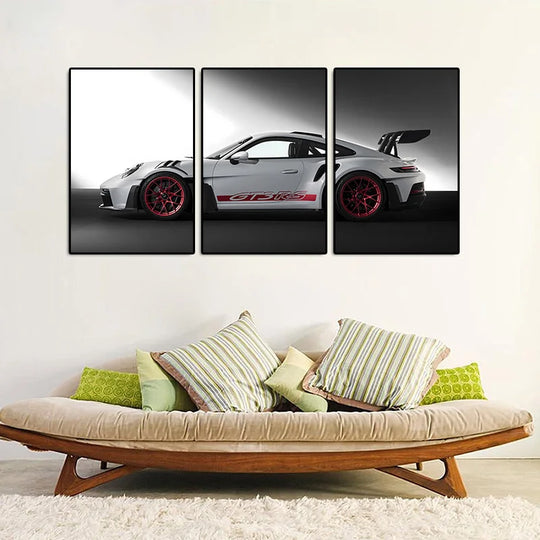3Pcs Gt3rs Poster