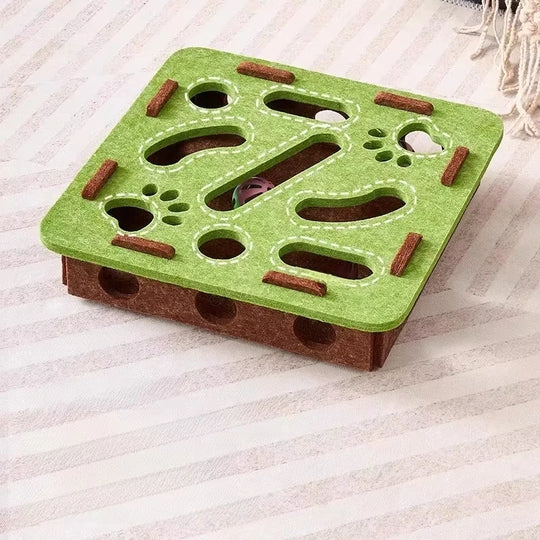Interactive Cat Puzzle Toy 🐾