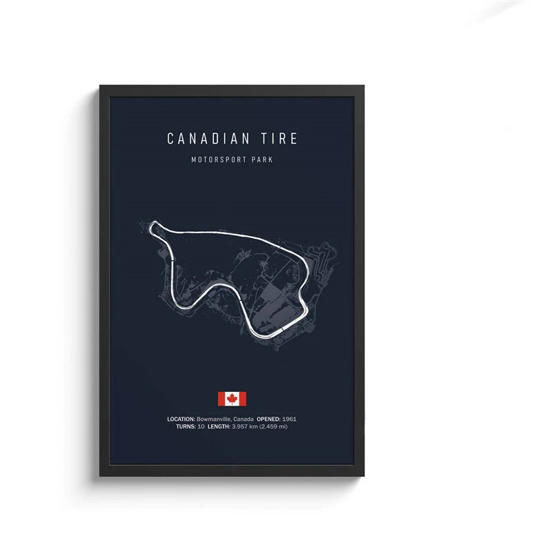 Formula 1 Track Circuit Canva