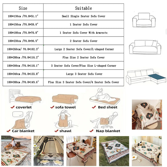 Ice Silk Sofa Cover
