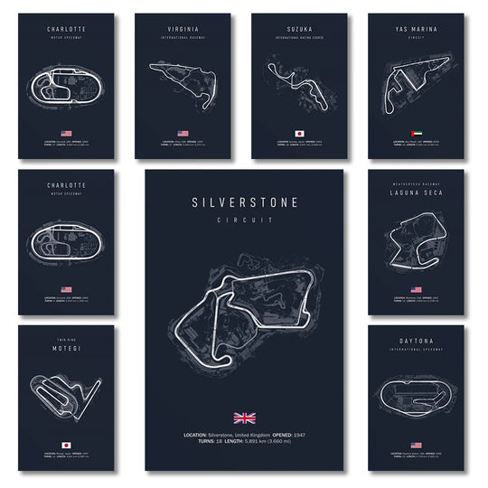 Formula 1 Track Circuit Canva