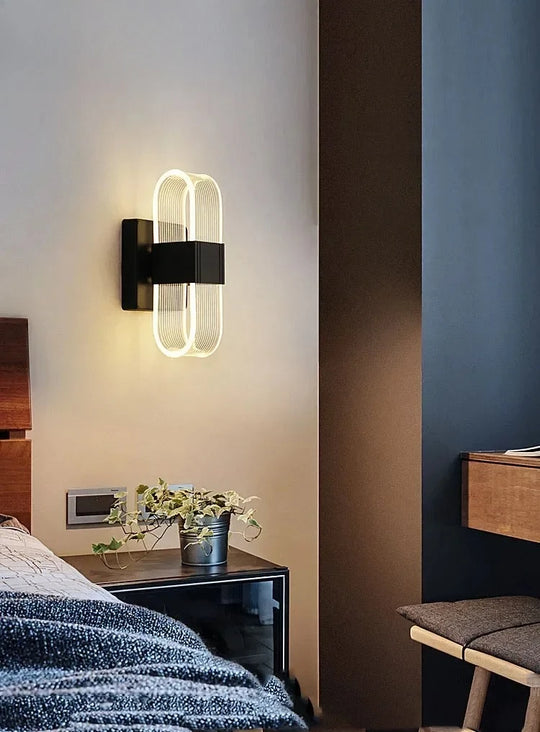 Nordic Modern Creative LED Bedroom