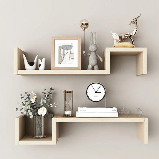 2 PCS floating shelf