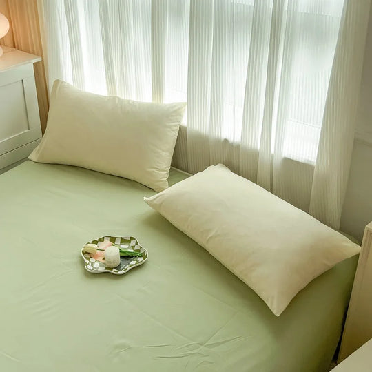 Ultra-Soft 2-Side Brushed Bedding Set – Sheet, Duvet Cover & Pillowcases (All Sizes)