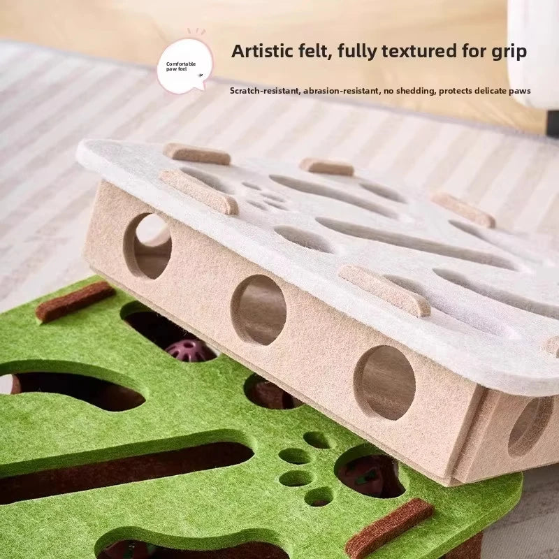 Interactive Cat Puzzle Toy 🐾