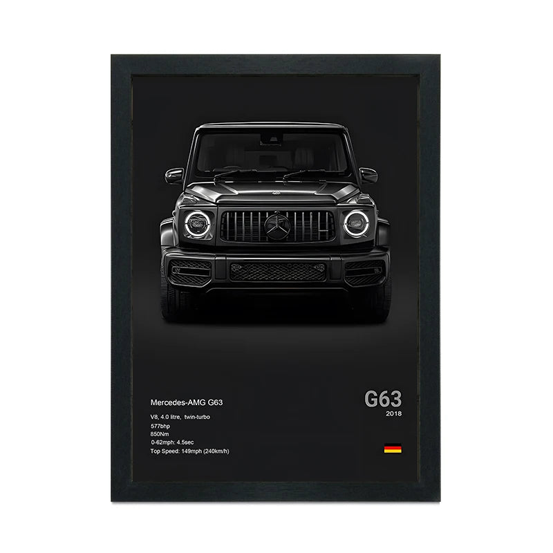 Classic Retro Car Frame