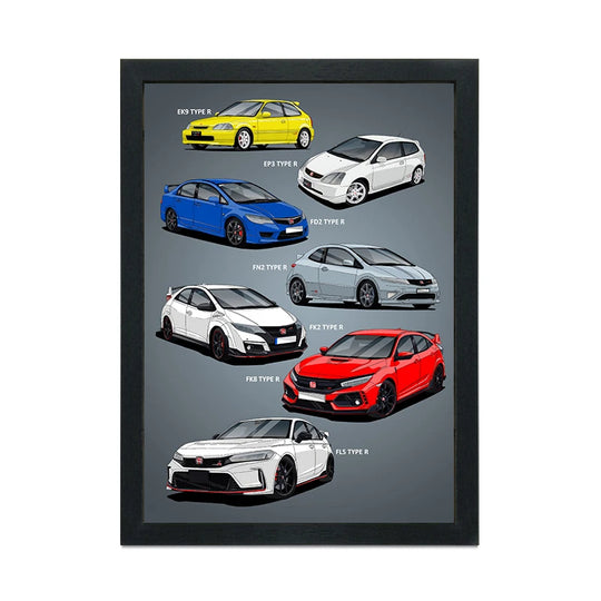 Classic Retro Car Frame