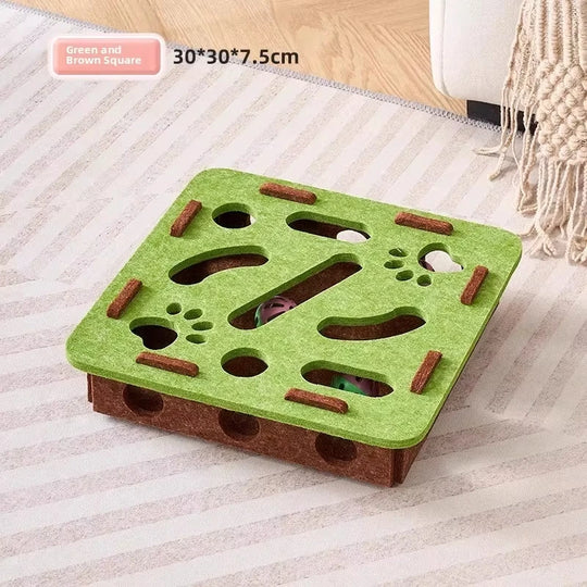 Interactive Cat Puzzle Toy 🐾