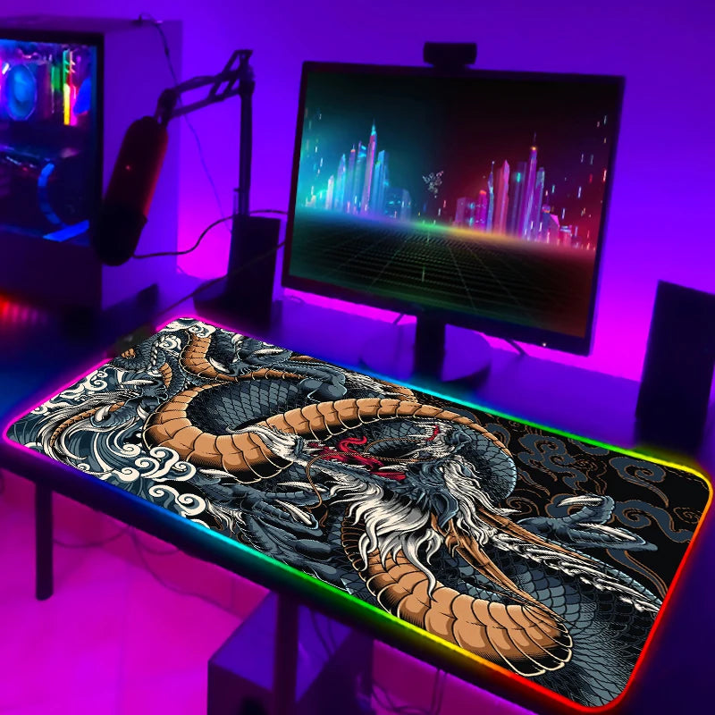 RGB Dragon Mousepad