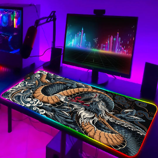 RGB Dragon Mousepad