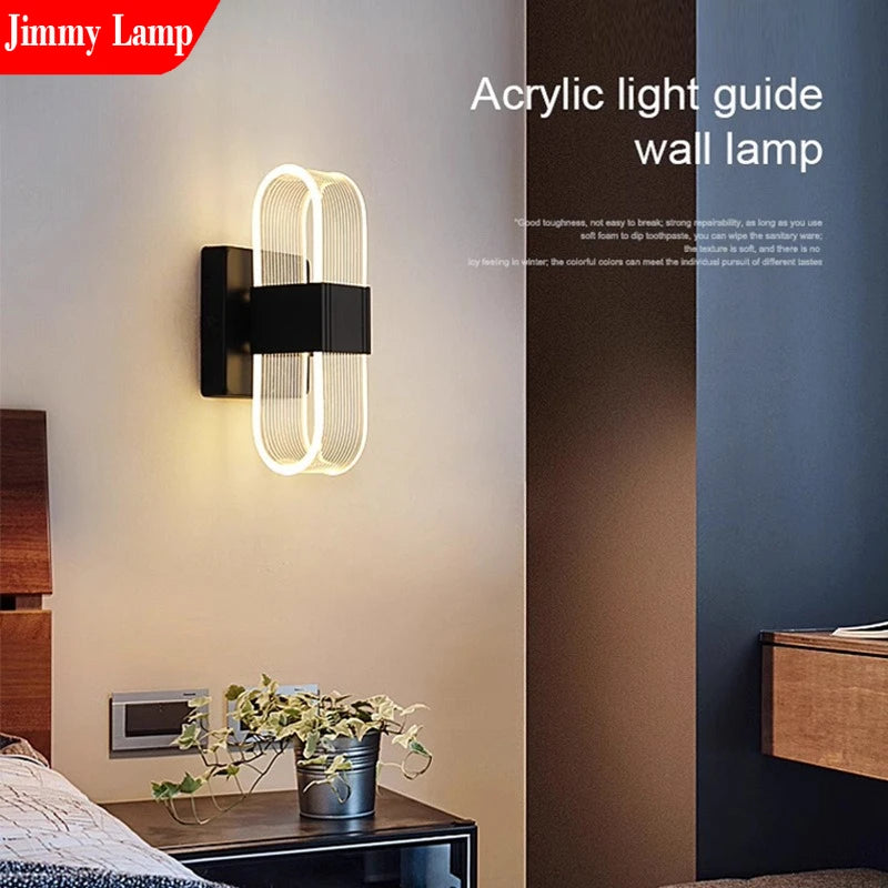Nordic Modern Creative LED Bedroom