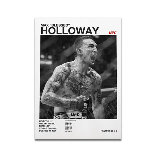 UFC fighters poster