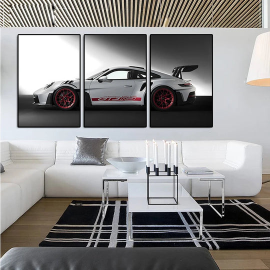 3Pcs Gt3rs Poster