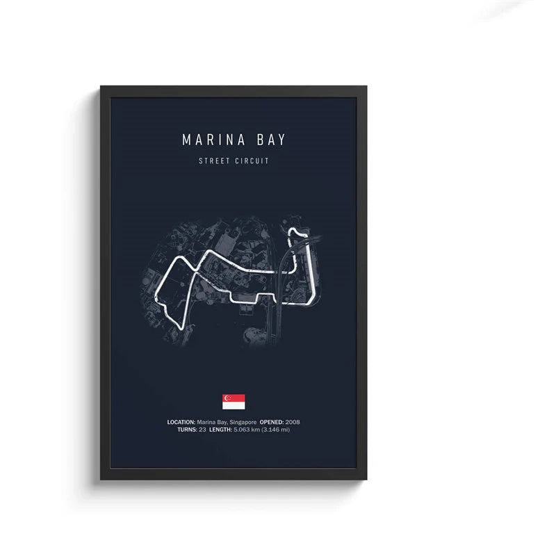 Formula 1 Track Circuit Canva