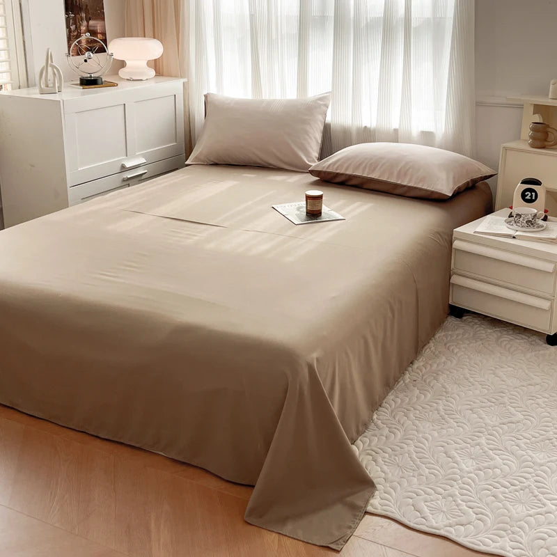 Ultra-Soft 2-Side Brushed Bedding Set – Sheet, Duvet Cover & Pillowcases (All Sizes)