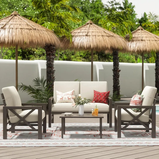 4-Piece Outdoor Patio Furniture Set