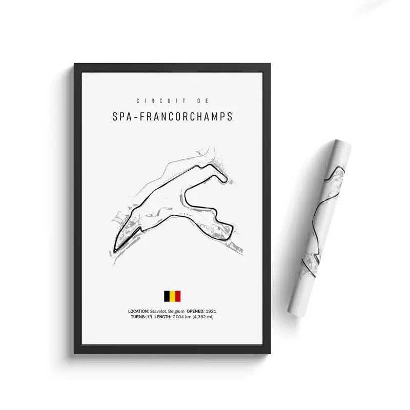 Formula 1 Track Circuit Canva