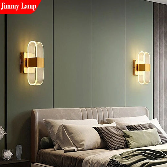 Nordic Modern Creative LED Bedroom
