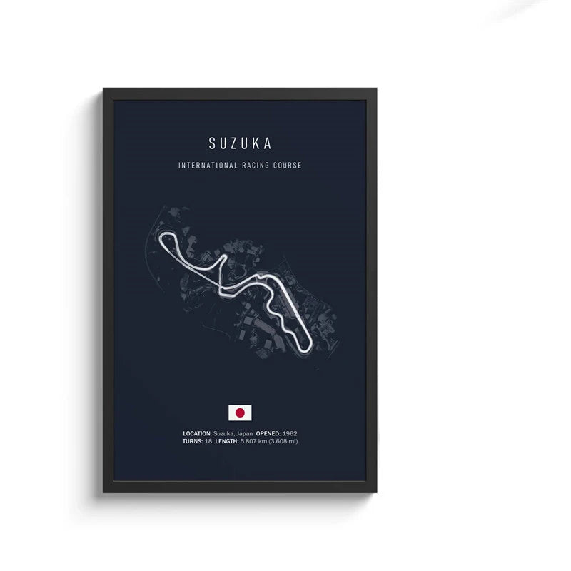 Formula 1 Track Circuit Canva