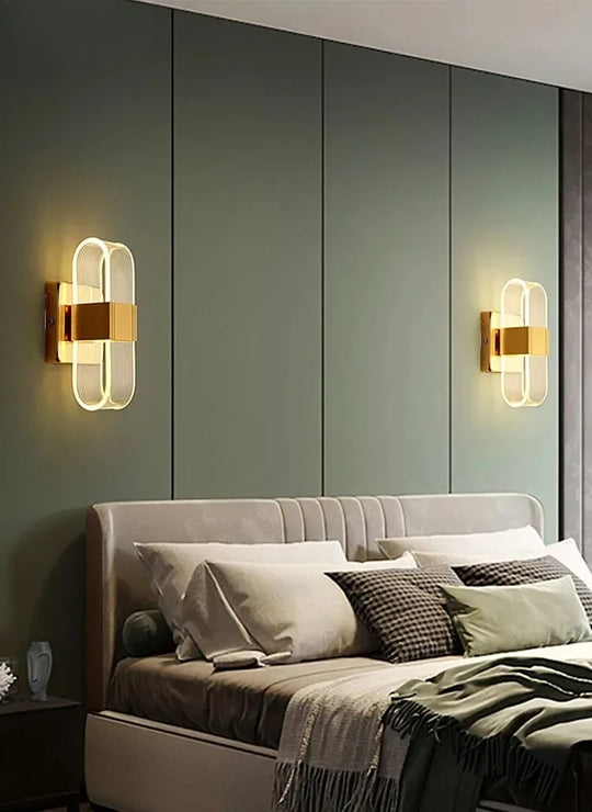 Nordic Modern Creative LED Bedroom
