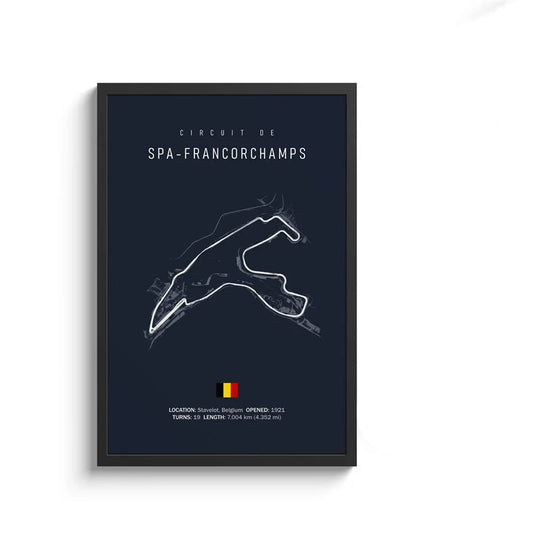 Formula 1 Track Circuit Canva