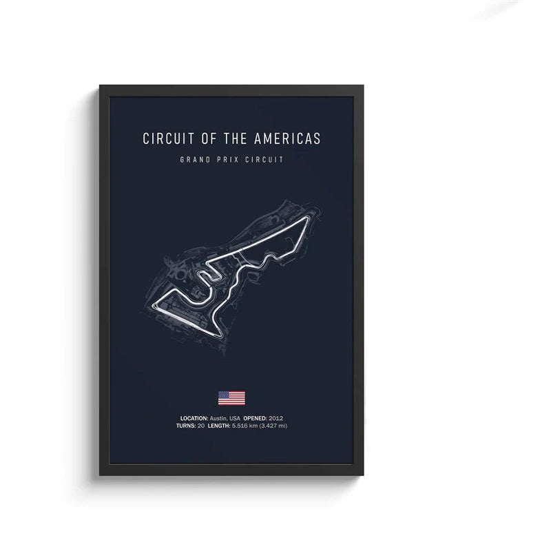 Formula 1 Track Circuit Canva