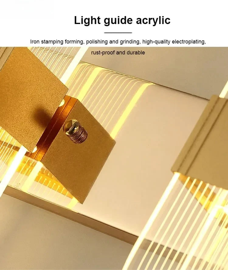 Nordic Modern Creative LED Bedroom